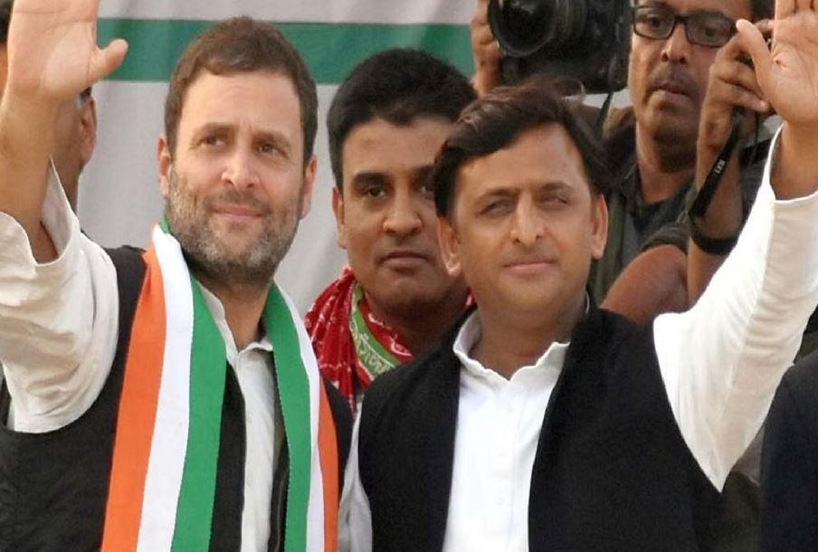 कन्नौज में राहुल-अखिलेश एक साथ, राहुल बोले मोदी सिर्फ 22 लोगों के लिए कर रहे काम